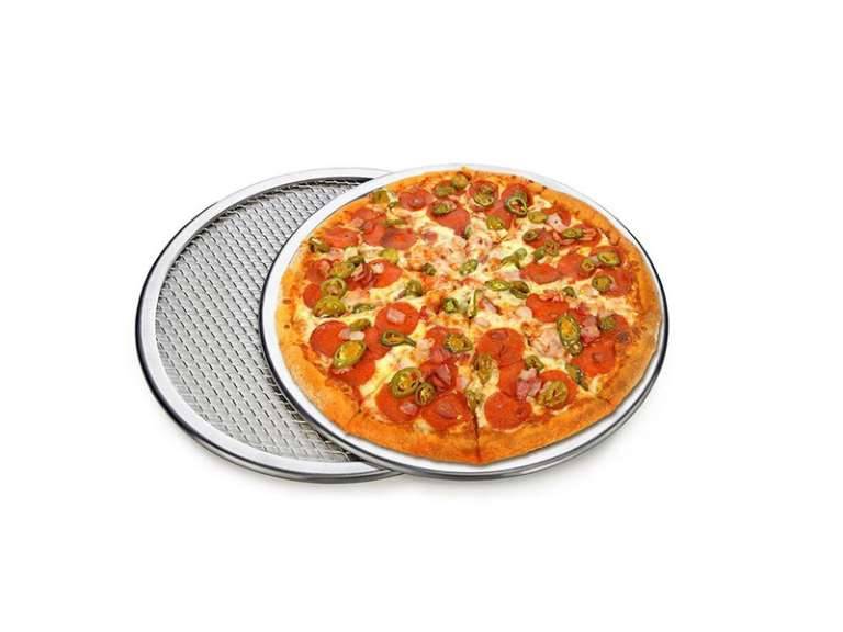 Rejilla Aluminio Pizza 33 cm.