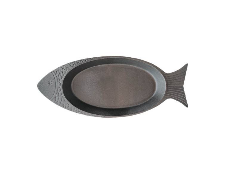 Plato pescado hierro 45 cms Briva