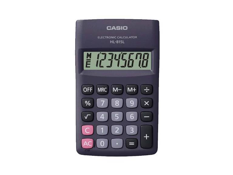 Calculadora Bolsillo Casio Hl-815L