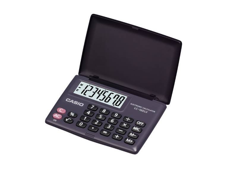 Calculadora Bolsillo Casio Lc-160Lv