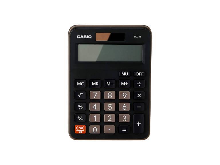 Calculadora Mini Escritorio Casio 8B-Bk
