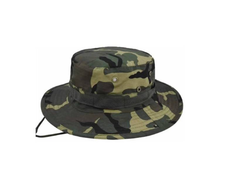 Sombrero militar camping woodland