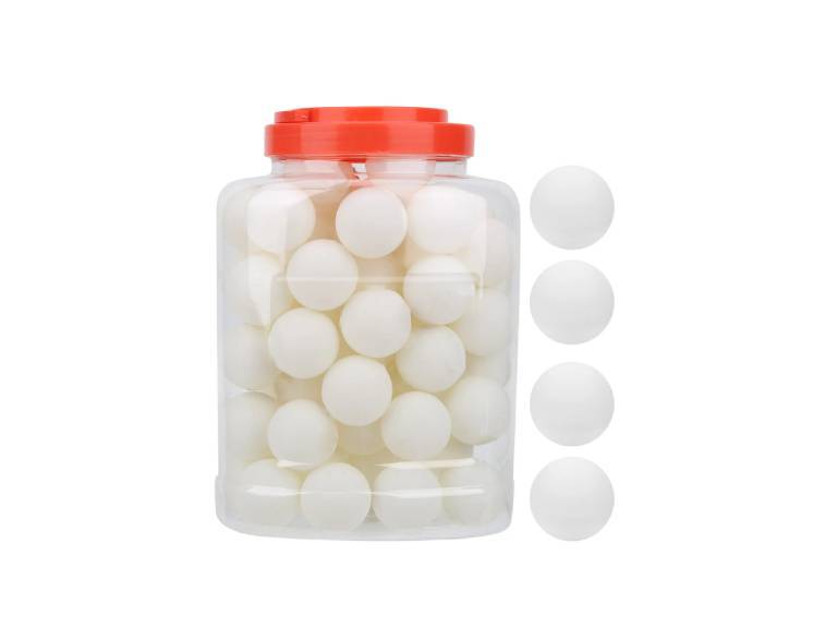Set de 60 pelotas de ping pong blancas