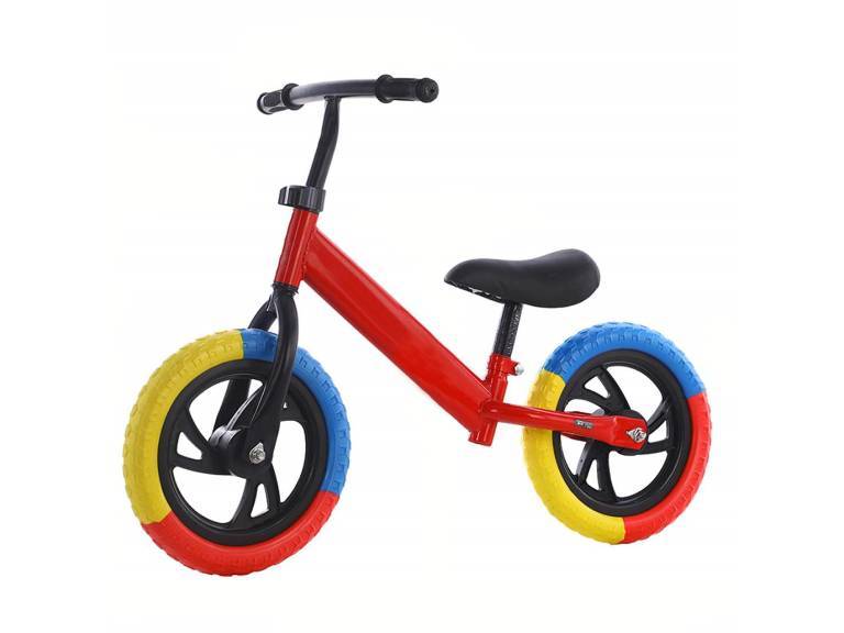 Bicicleta Equilibrio sin pedales infantil aprendizaje Roja