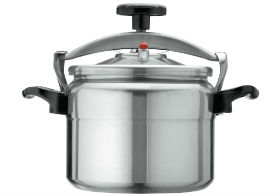 Olla Presión Fantuzzi 10 lt. Aluminio