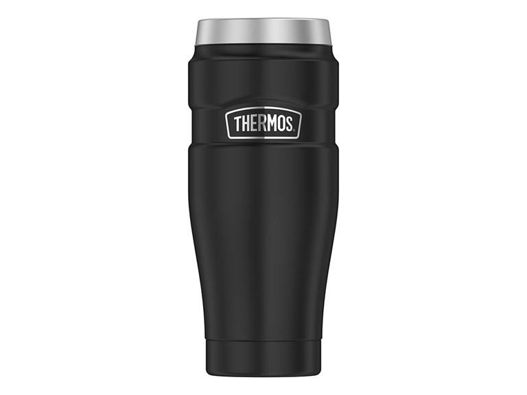 Termo Mug Acero Inox Negro 470ml