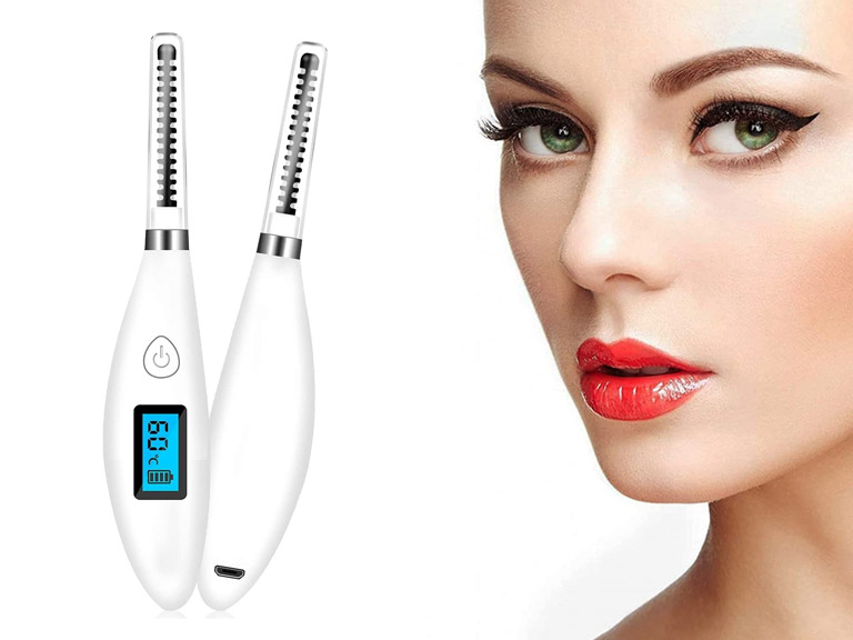 Rizador Encrespador Pestañas con calefaccion 3D Importclick