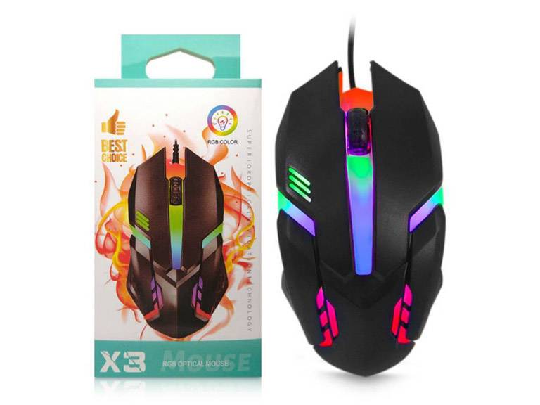 Mouse RGB Gamer Importclick