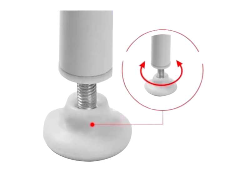 Estante Organizador Baño Repisa 3 Niveles Blanco Importclick