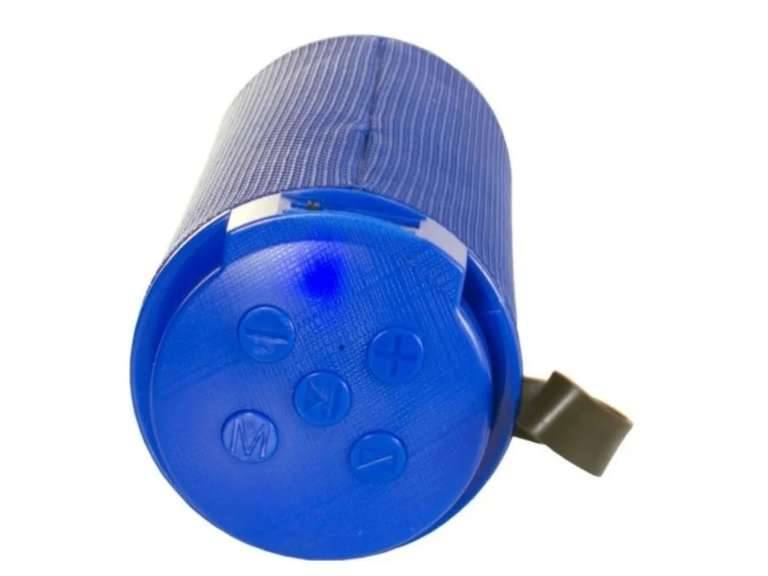 Parlante Bluetooth Recargable con Luz  azul