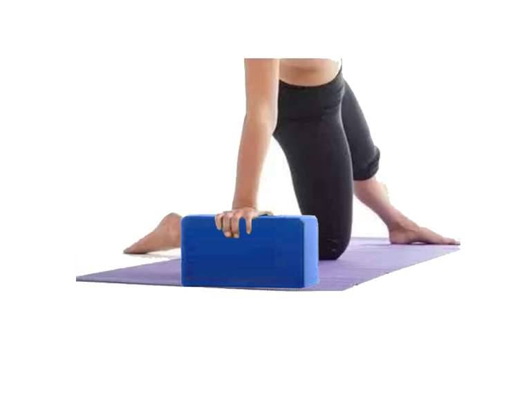 Ladrillo rectangular Yoga Pilates deportivo azul Importclick