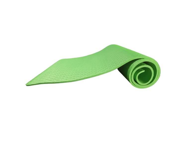 Mat Alfombrilla Yoga Pilates Colchoneta de Ejercicio 8 MM Verde