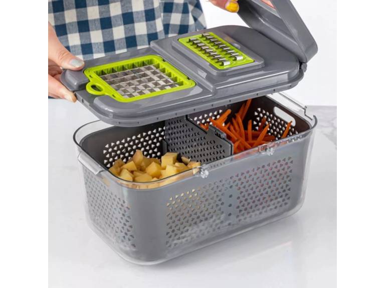 Picador Cortador Rayador de Verduras Frutas 22 en 1 Importclick