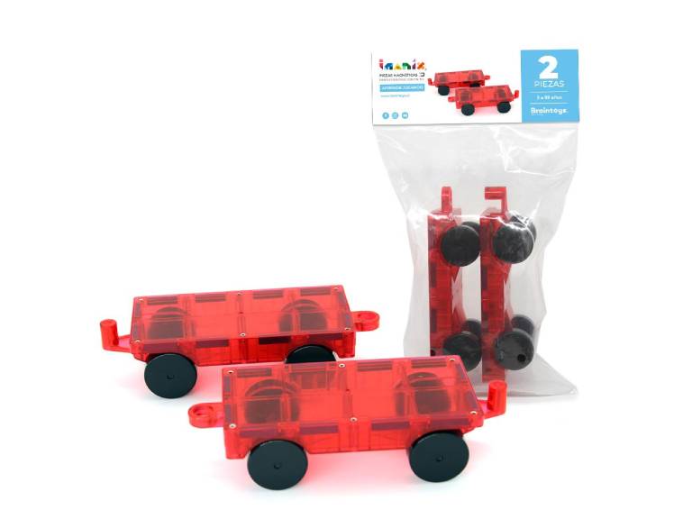 Set de 2 Carros Magnéticos