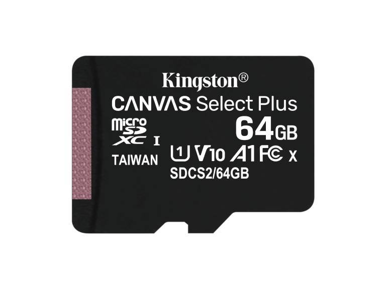 Tarjeta de Memoria Micro-SD 64 GB Kingston