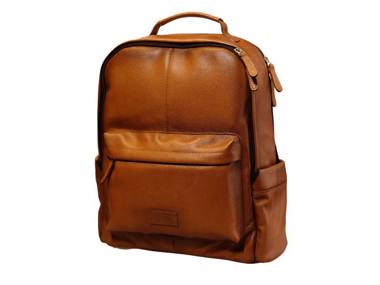 Mochila Craftmen 100% Cuero Brandy