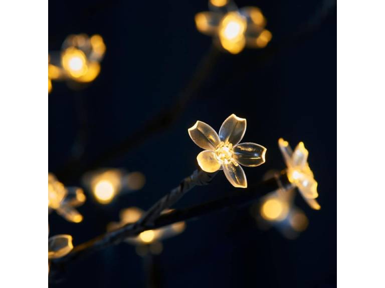 Árbol con flores led 1.5 m