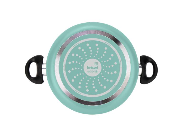 Batería de cocina de aluminio 6 Piezas Menta Gourmet