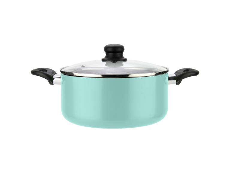 Batería de cocina de aluminio 6 Piezas Menta Gourmet