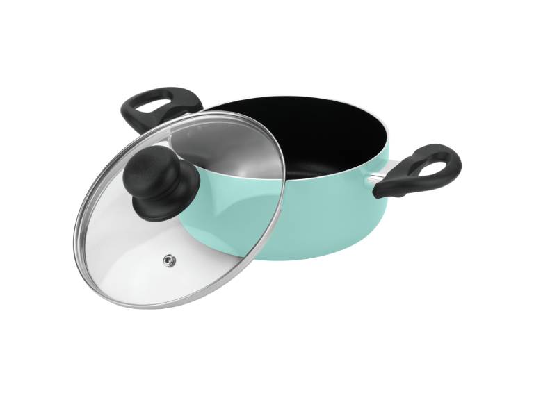Batería de cocina de aluminio 6 Piezas Menta Gourmet