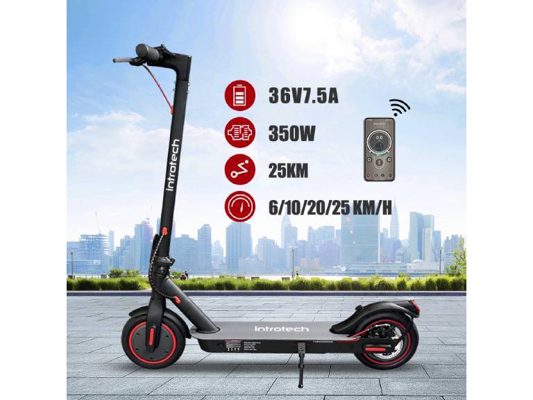 Scooter Electrico Plegable Introtech 36V 7.5Ah 8.5P