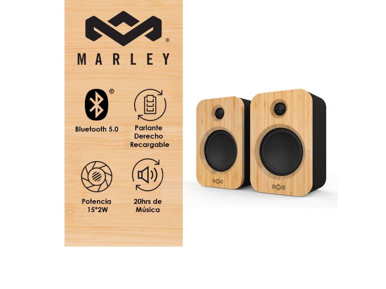 Parlantes Bluetooth Get Together Duo House of Marley