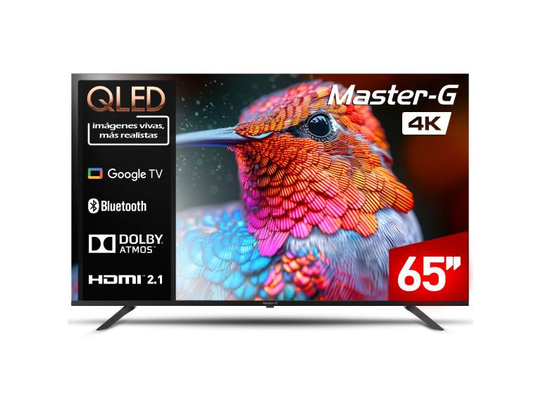 Smart TV QLED 65 pulgadas Google TV 4K Master-G