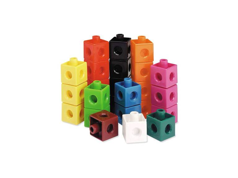 Pack 100 Cubos Lego Multiencaje Infantil Importclick