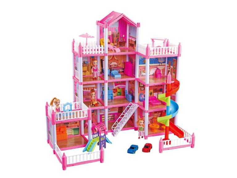 Casa de Muñecas Muñecas y Accesorios 256 piezas