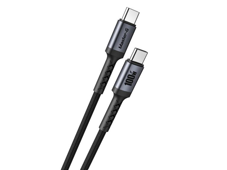 Cable de Carga Rápida Usb-C a C Antinudos 100W Master-G