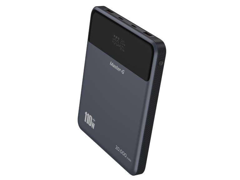 Cargador Slim Portátil Master-G 20000Mah 110W Power Delivery Master-G