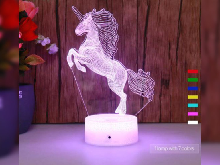 Lámpara LED Unicornio LD01 Blanco