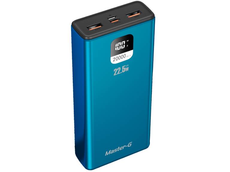 Batería Externa Power Bank 20000 Mah 22.5W PD Master-G