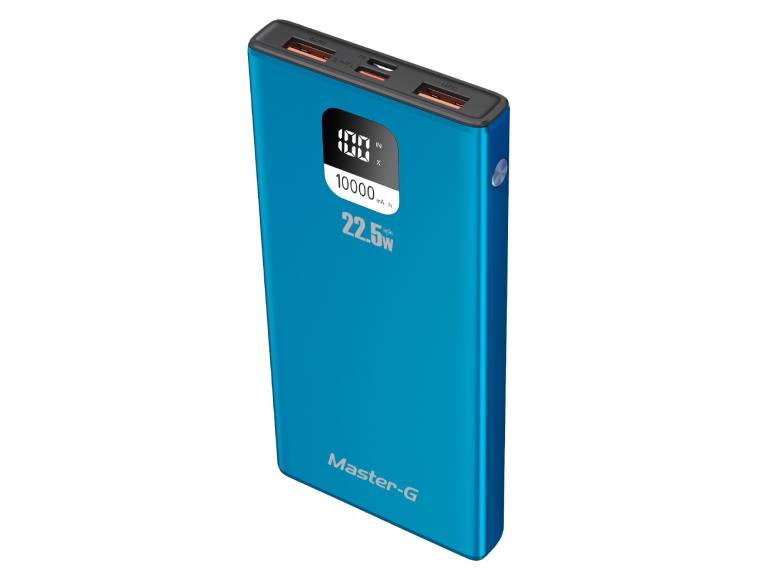 Batería Externa Power Bank 10000 Mah 22.5W PD Master-G