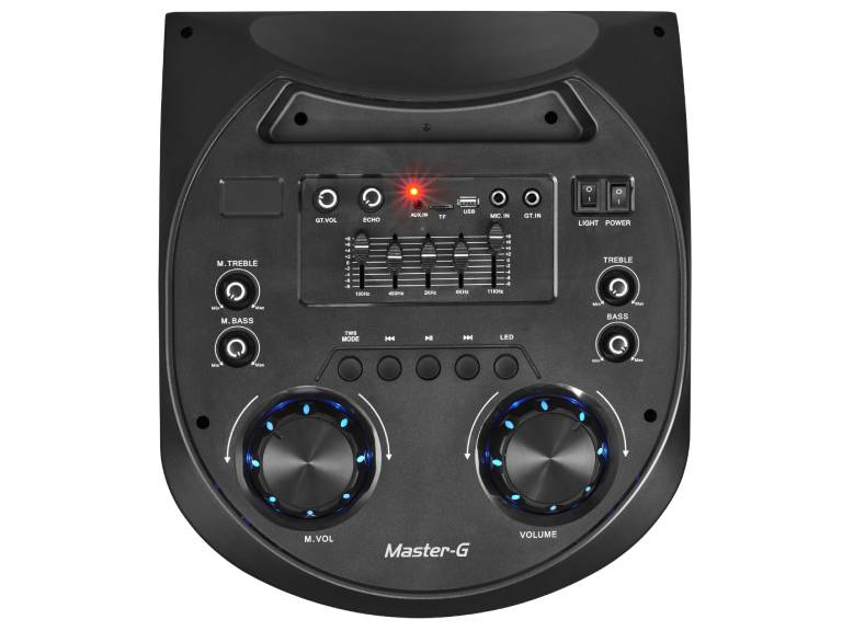 Parlante Karaoke Bluetooth 12 pulg. MGORION Master-G