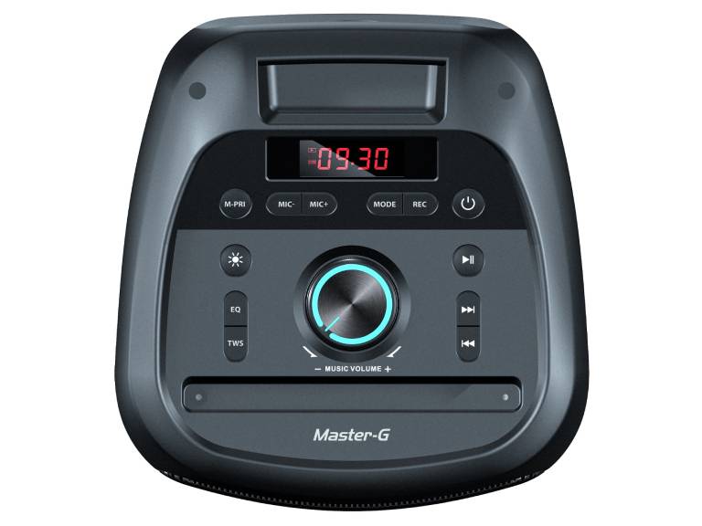 Parlante Karaoke Bluetooth Cypher 6.5 pulg. con Micrófono Master-G