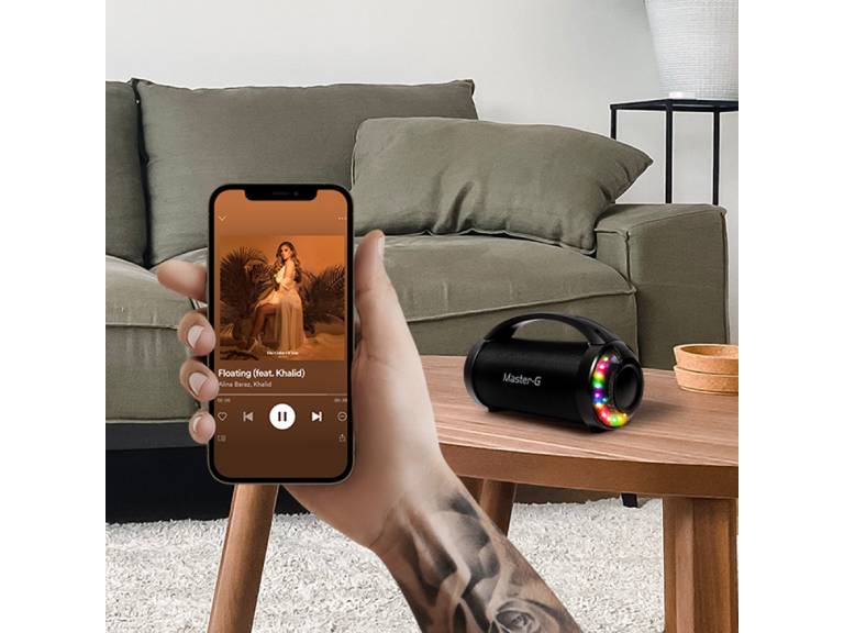 Parlante Portátil Bluetooth Master-G Mgpantera