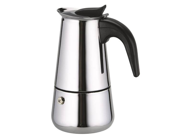 Cafetera Italiana de Acero Inoxidable 6 Tazas Importclick