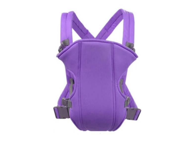 Mochila Portabebés Ergonómica Acolchado Violeta Importclick