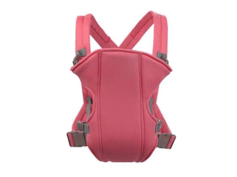 Mochila Portabebés Ergonómica Acolchado Rojo Importclick