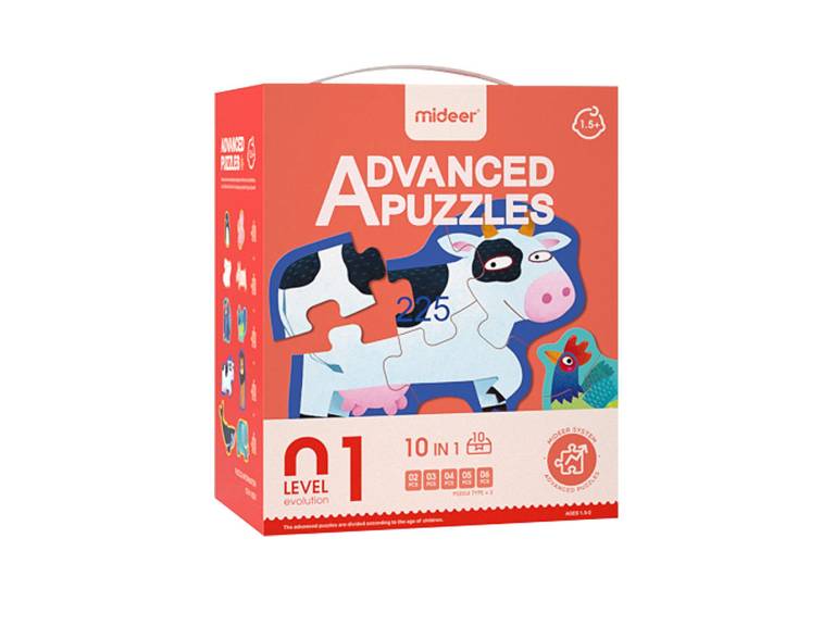 Puzzle Infantil 4 en 1 Nivel 1 Animal Importclick