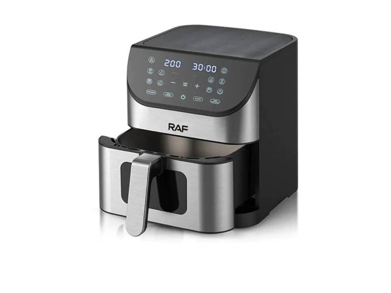 Freidora De Aire Air Fryer 8.0lts Regulador + Temporizador