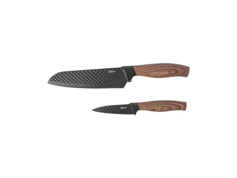 Set Cuchillos Santoku acero inox 2 piezas Gunderson Oster