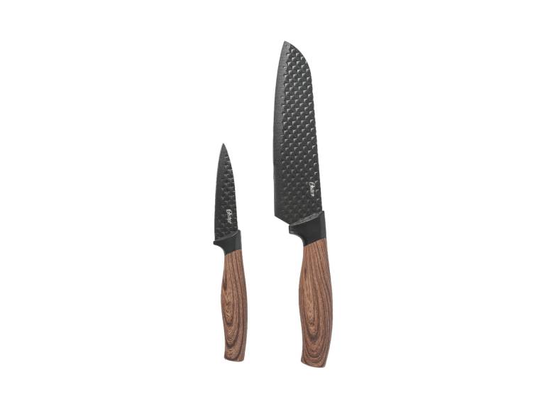 Set Cuchillos Santoku acero inox 2 piezas Gunderson Oster