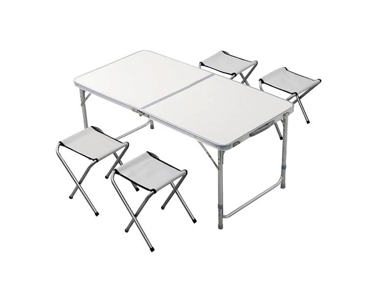 Mesa de camping con pisos-R6137