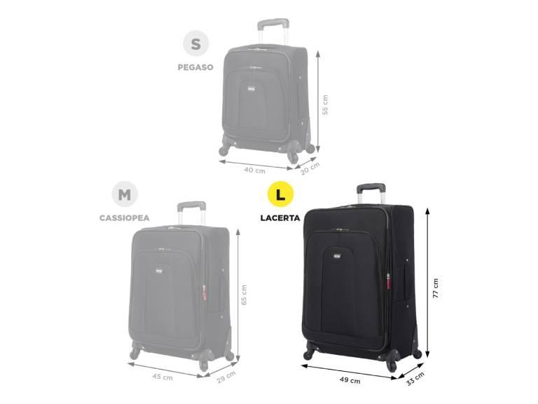 Maleta Viaje 23 Kg Equipaje Grande Ruedas 360 Adm003