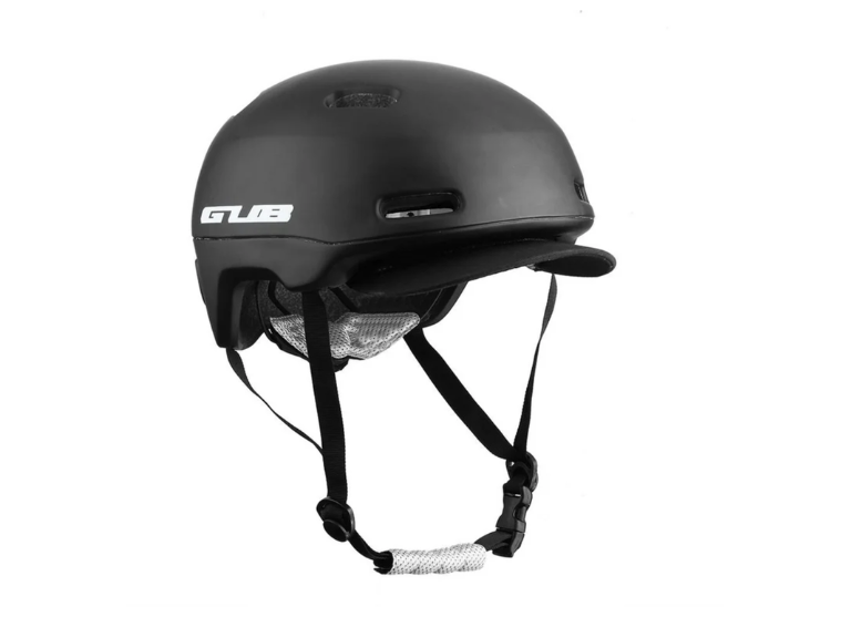 Casco Bicicleta City Visera Profesional M Negro Importclick