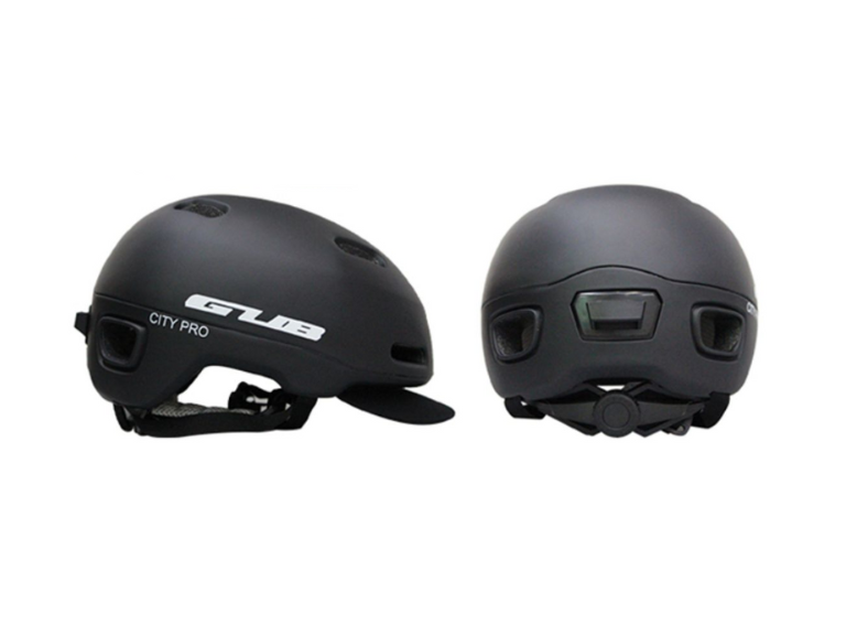 Casco Bicicleta City Visera Profesional M Negro Importclick