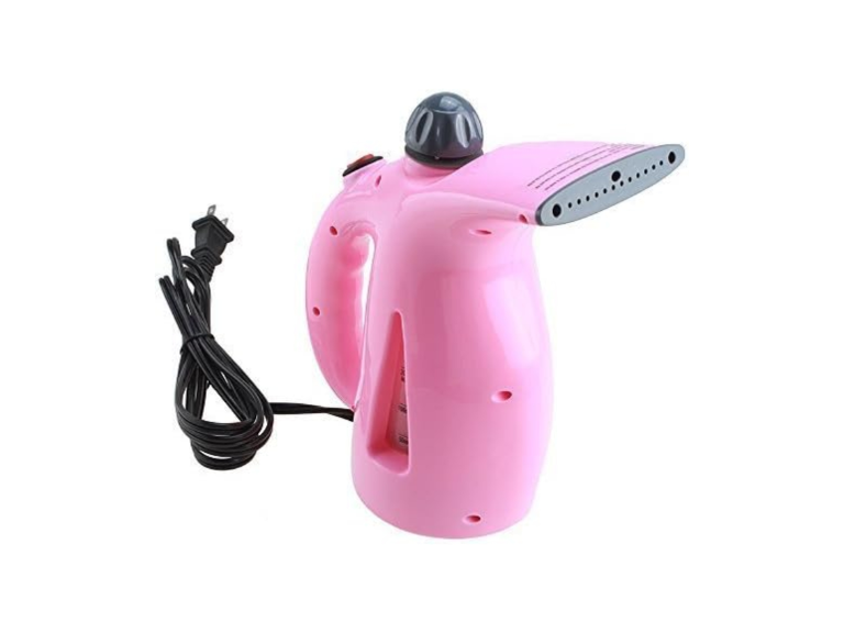 Plancha Vapor Vertical Ropa 4 En 1 Vaporizador Sauna Facial Rosado Importclick