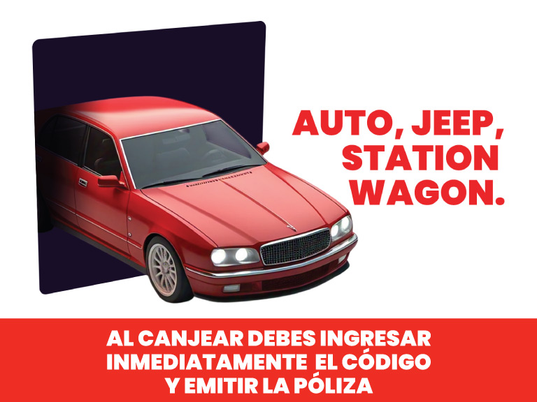 Automóvil, Station Wagon y Jeep